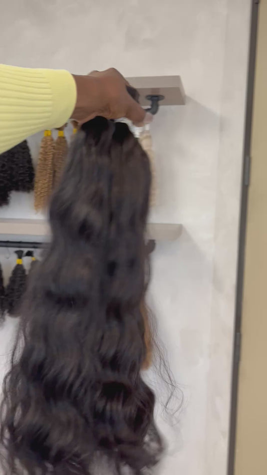 BULK,{ natural wavy}